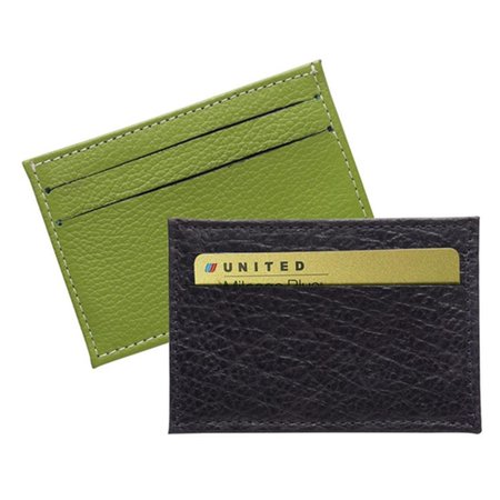 RAIKA 275in x 4in TwoSided Card Case Lime RO 145 LIME